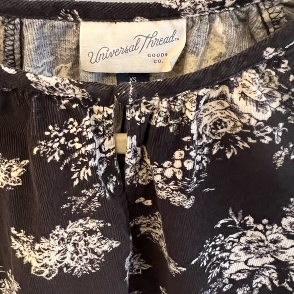 black corduroy dress - Picture 4 of 5